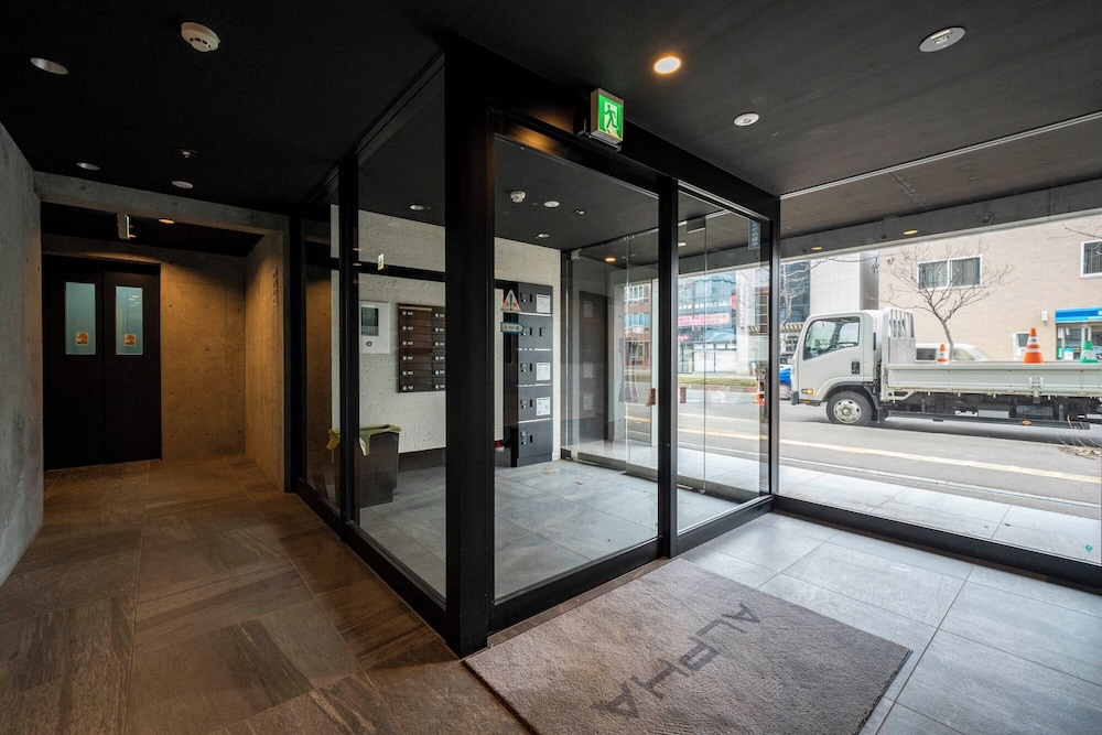 숙박 시설 입구