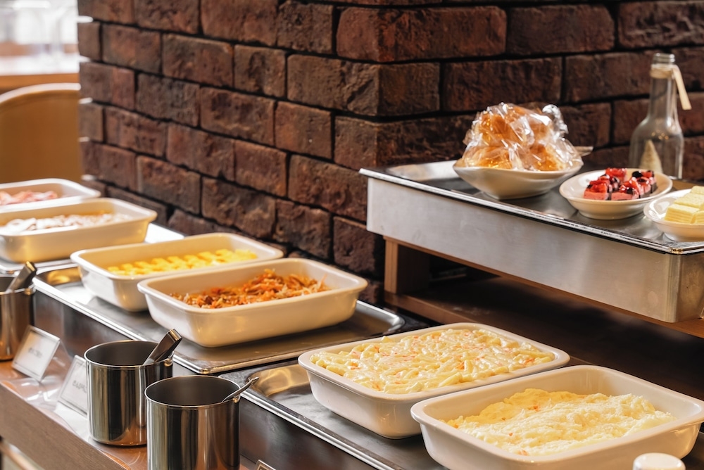 뷔페 아침 식사