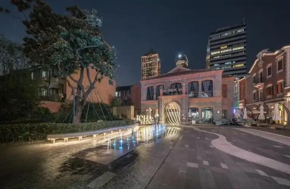 숙박 시설에서 보는 주변 전망