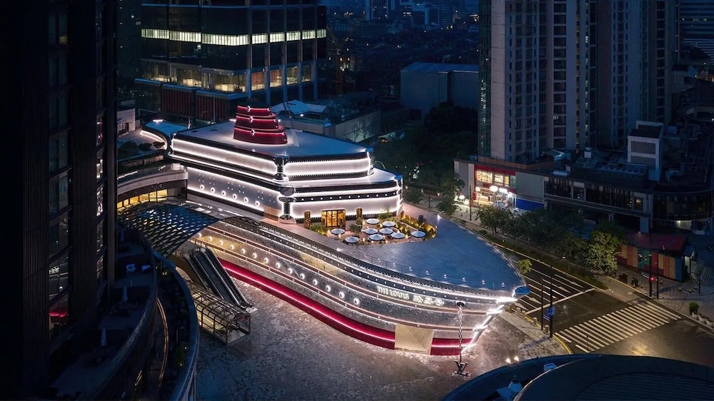 숙박 시설에서 보는 주변 전망