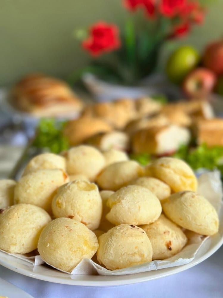 뷔페 아침 식사