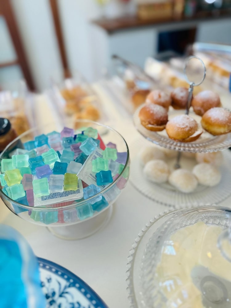 뷔페 아침 식사