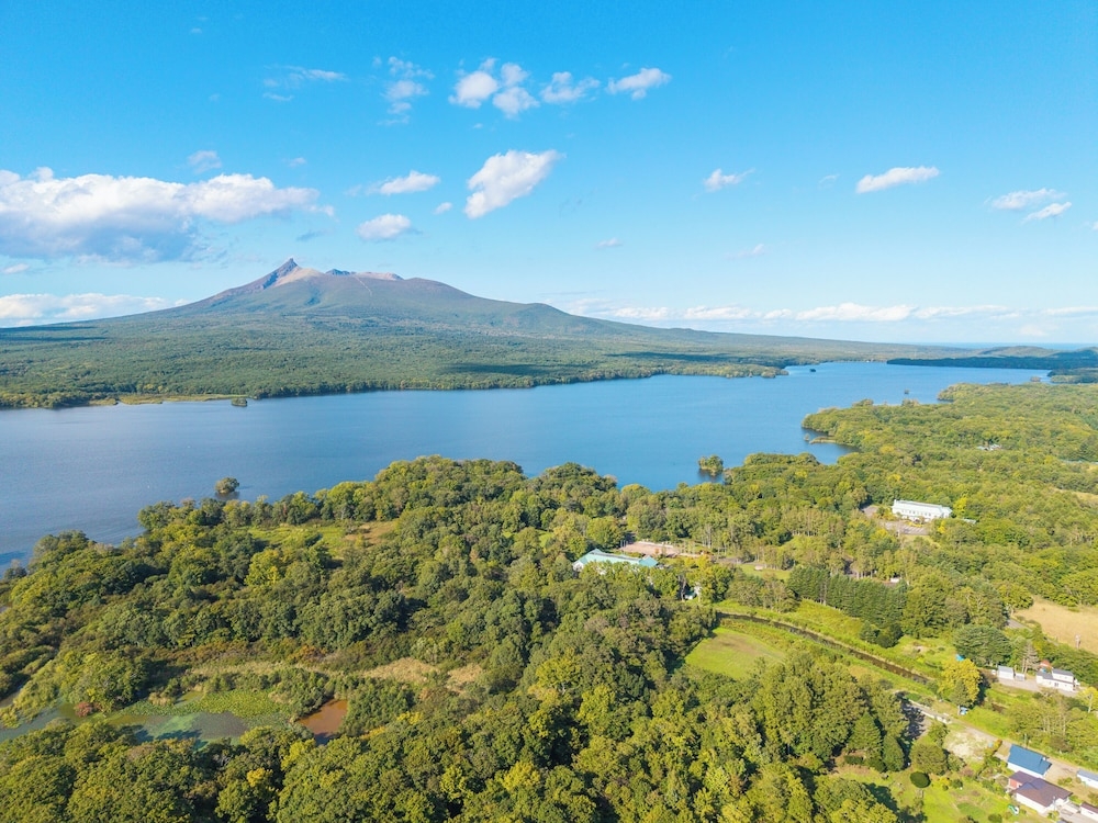 숙박 시설에서 보는 주변 전망
