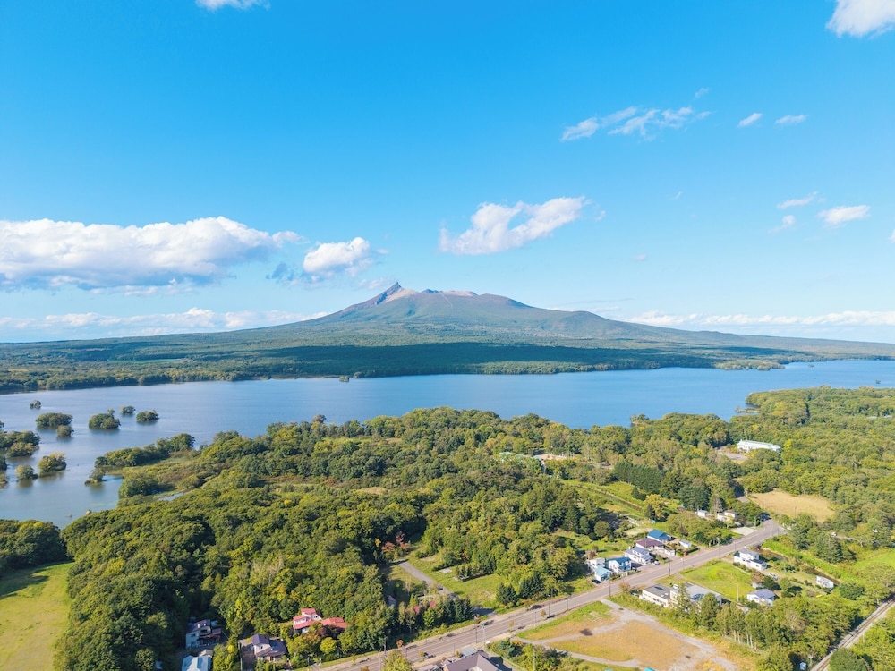 숙박 시설에서 보는 주변 전망