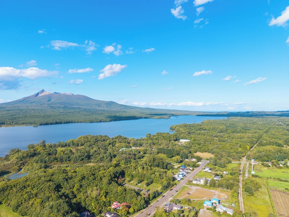 숙박 시설에서 보는 주변 전망
