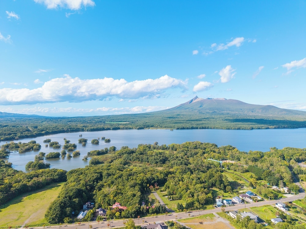 숙박 시설에서 보는 주변 전망