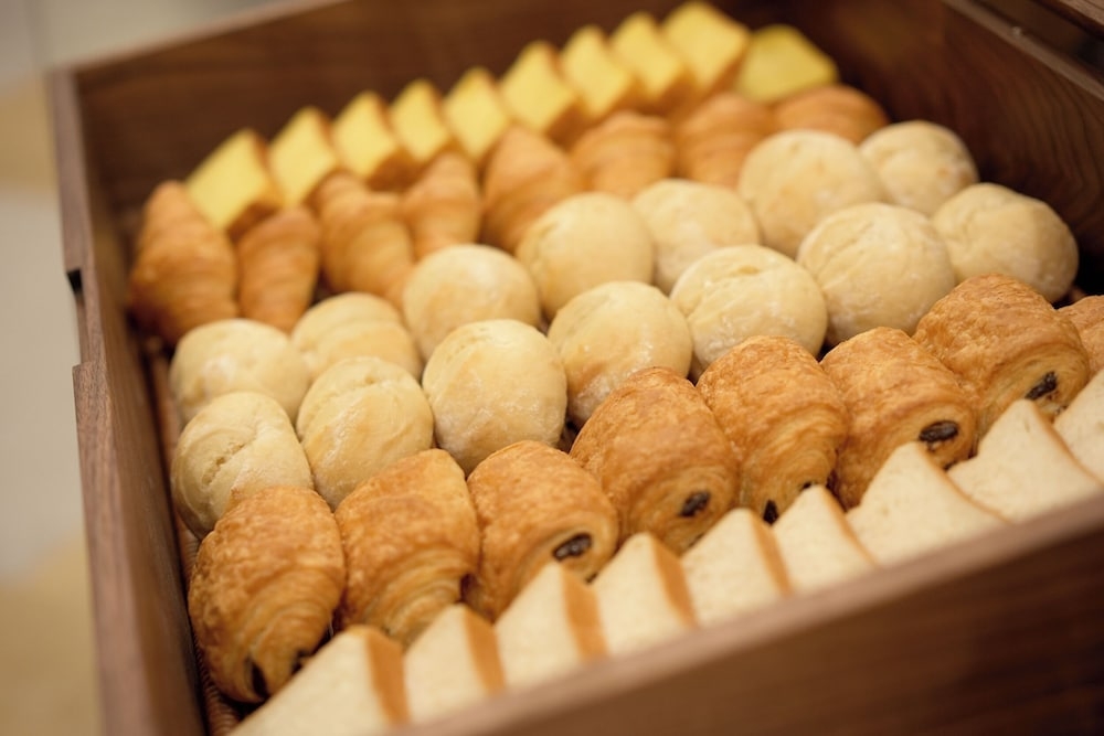 뷔페 아침 식사