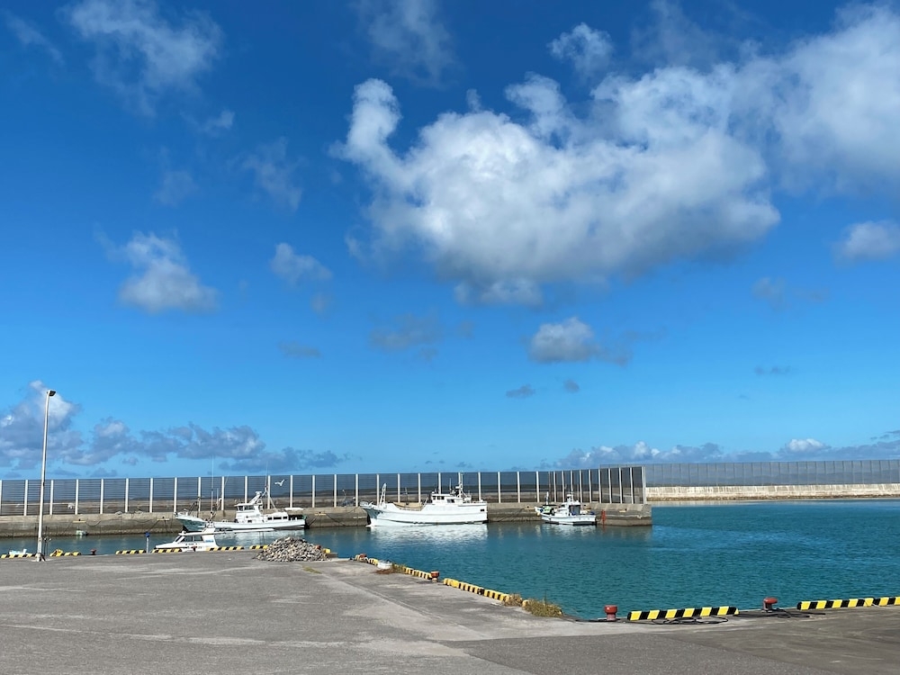 숙박 시설에서 보는 시내 전망