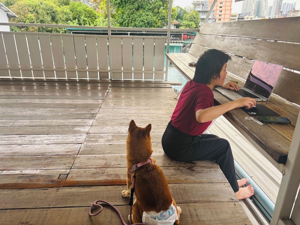 숙박 시설 구내