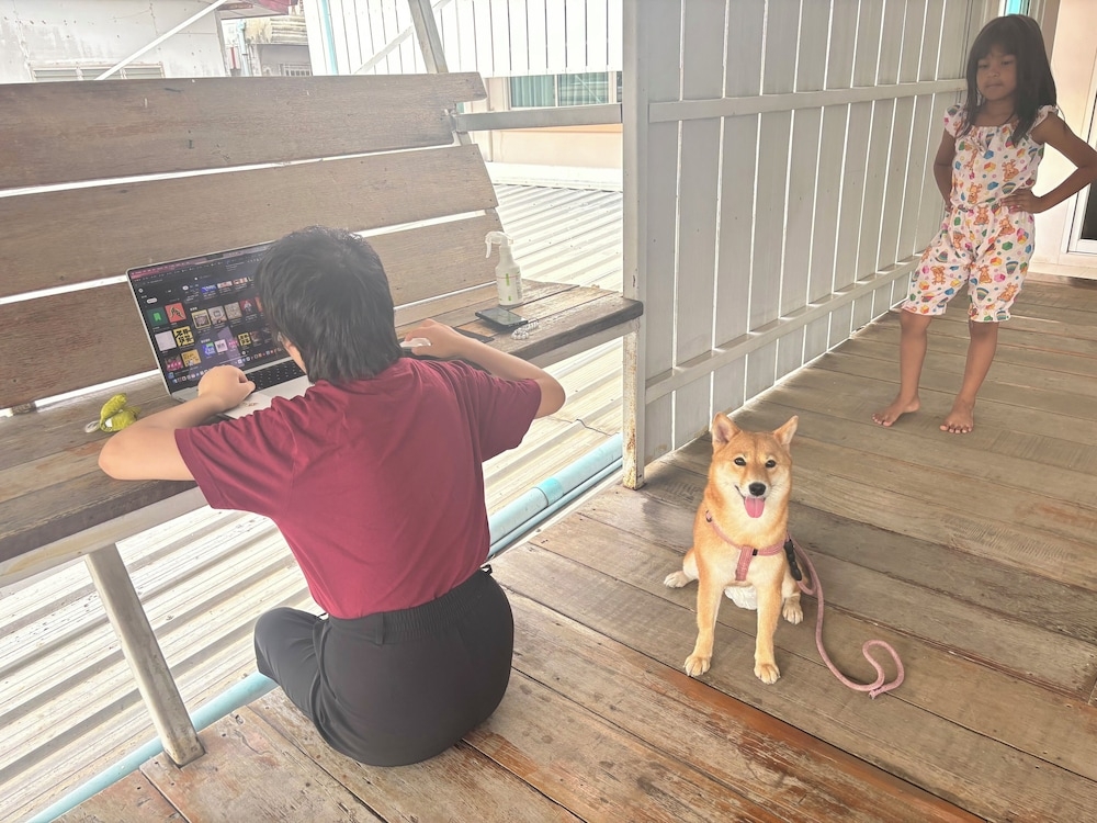 숙박 시설 구내