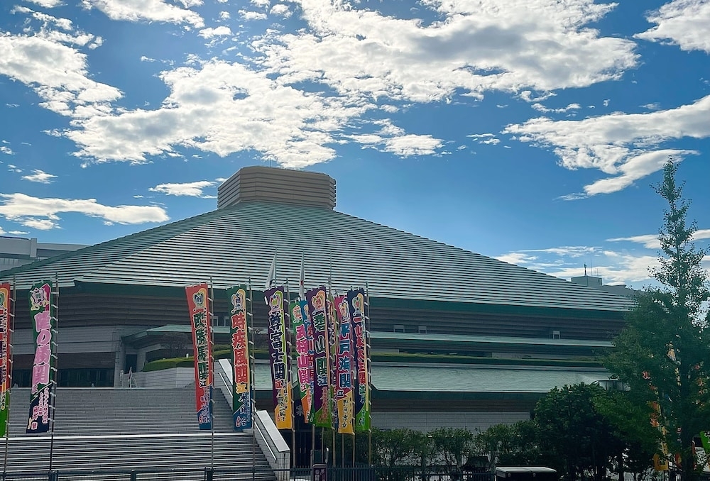 숙박 시설에서 보는 시내 전망