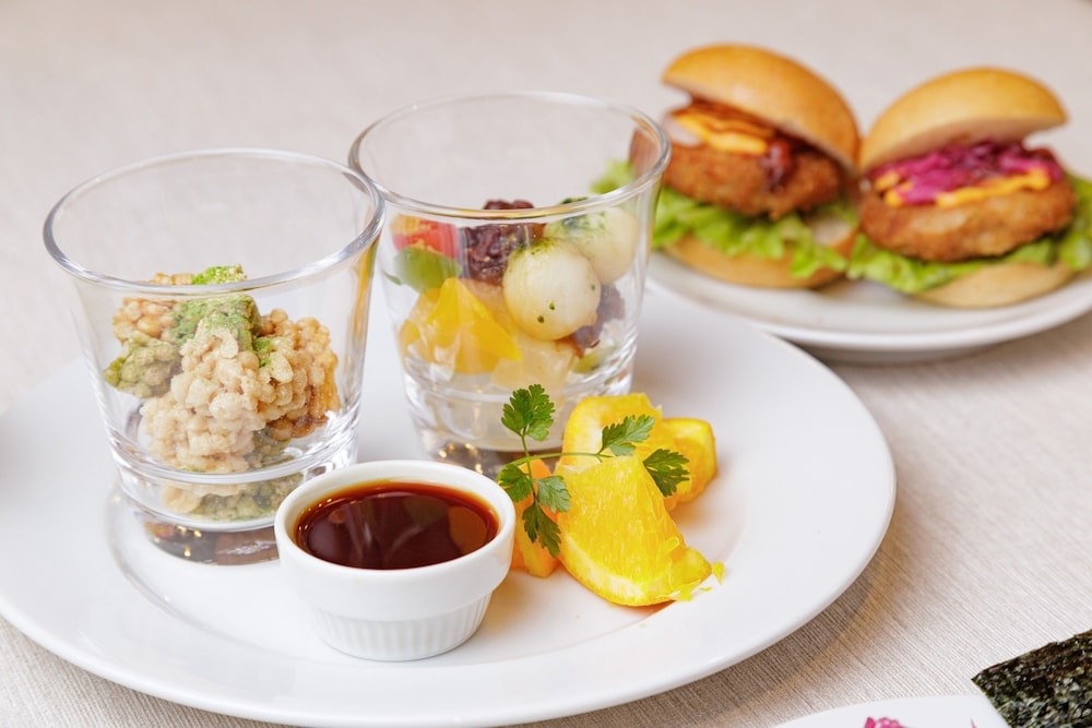 뷔페 아침 식사