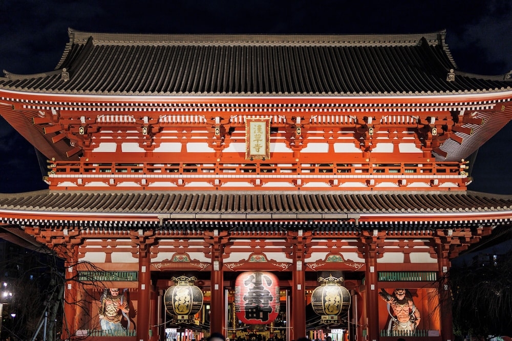 숙박 시설에서 보는 시내 전망