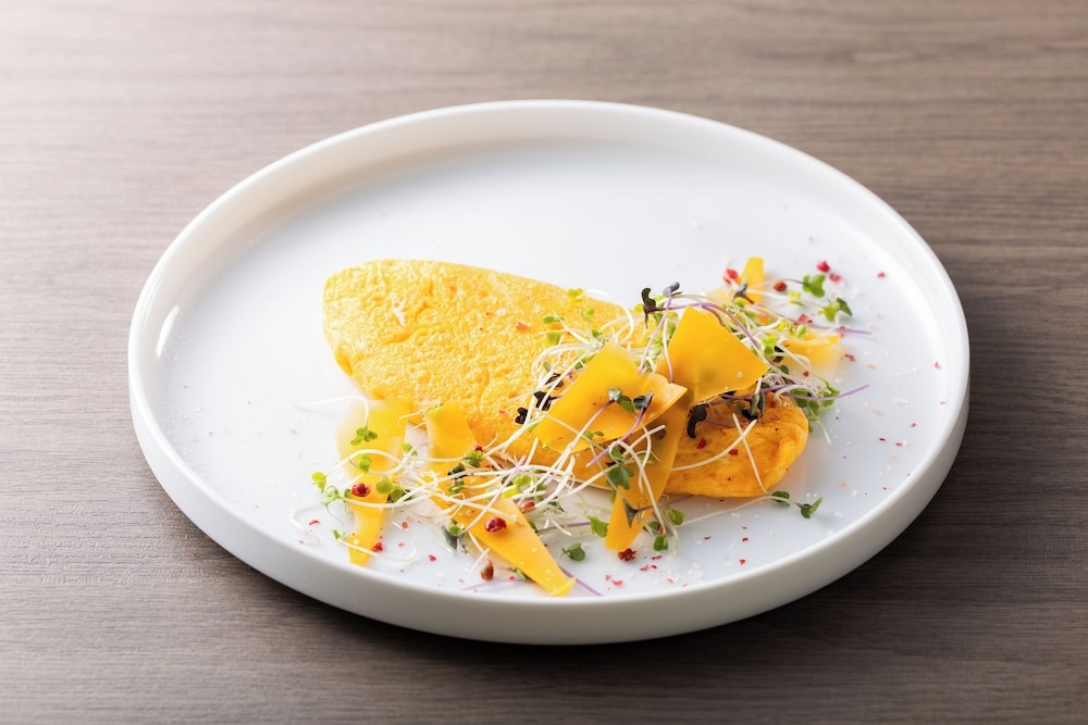 뷔페 아침 식사