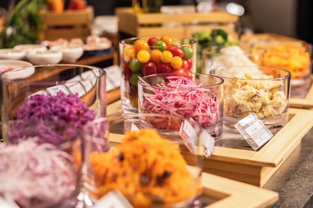 뷔페 아침 식사