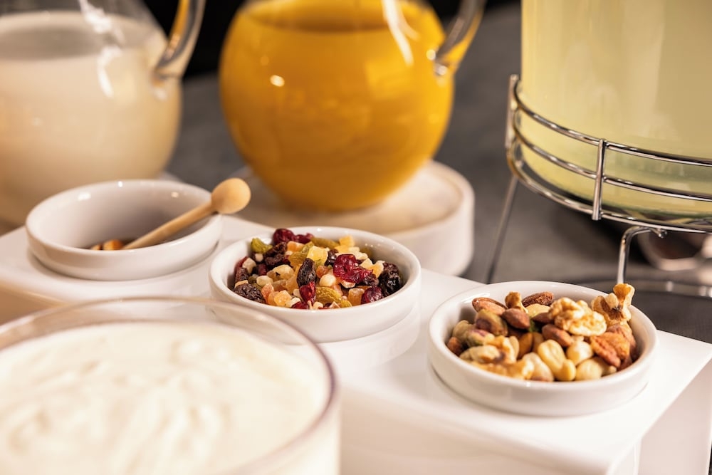 뷔페 아침 식사