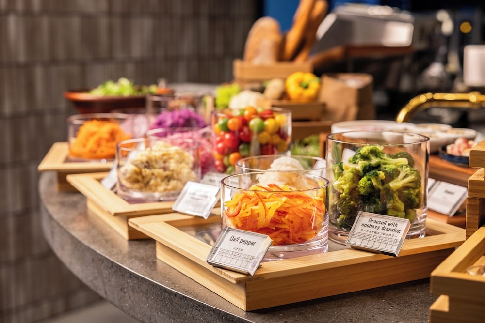 뷔페 아침 식사