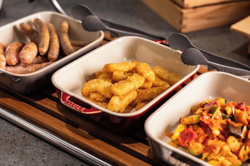 뷔페 아침 식사