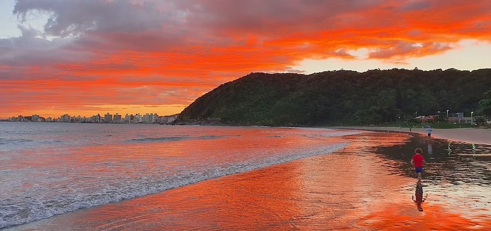 숙박 시설에서 보는 주변 전망