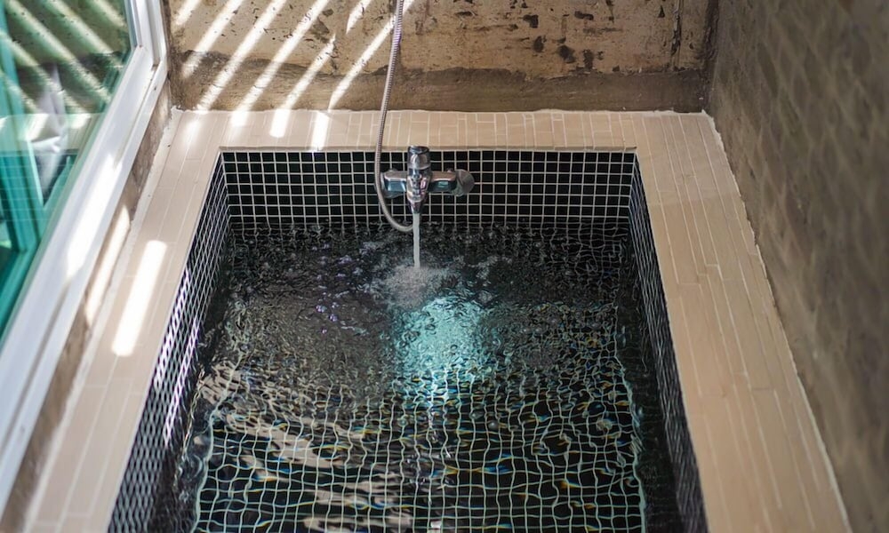 전용 스파 욕조