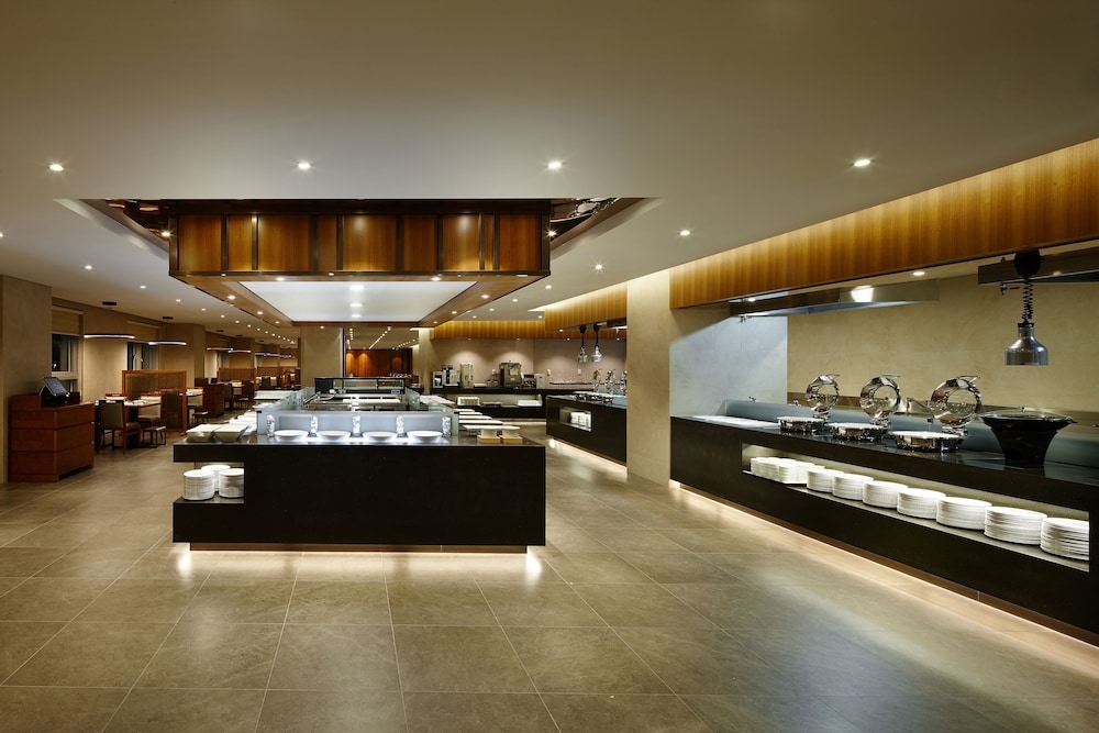 뷔페 아침 식사