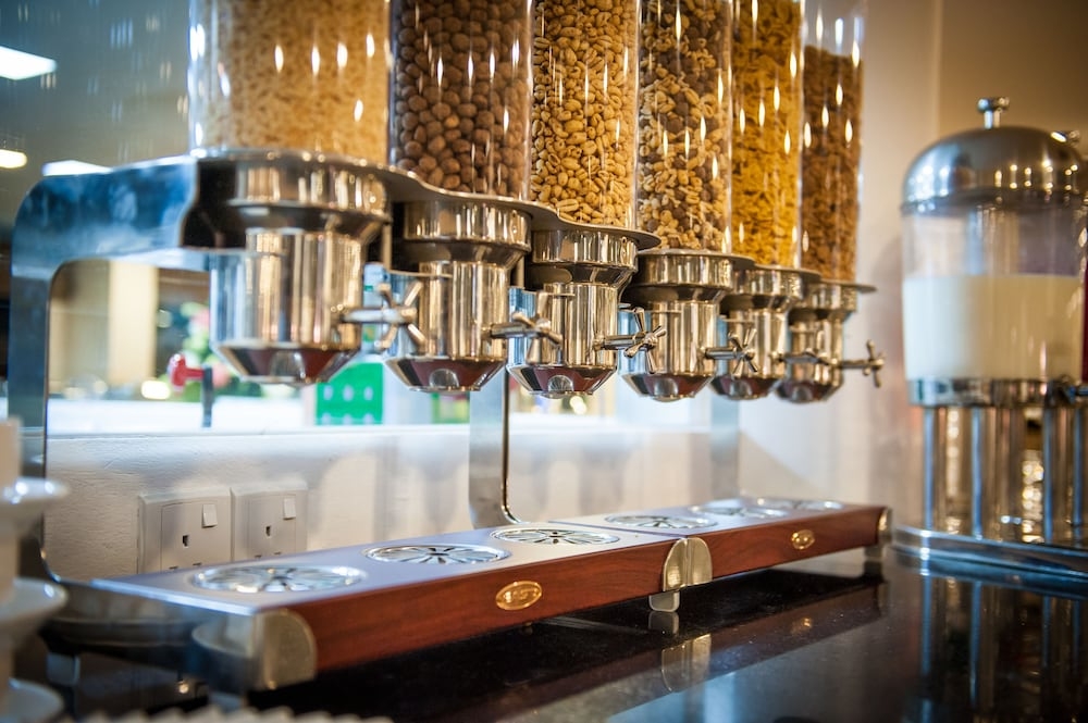 뷔페 아침 식사