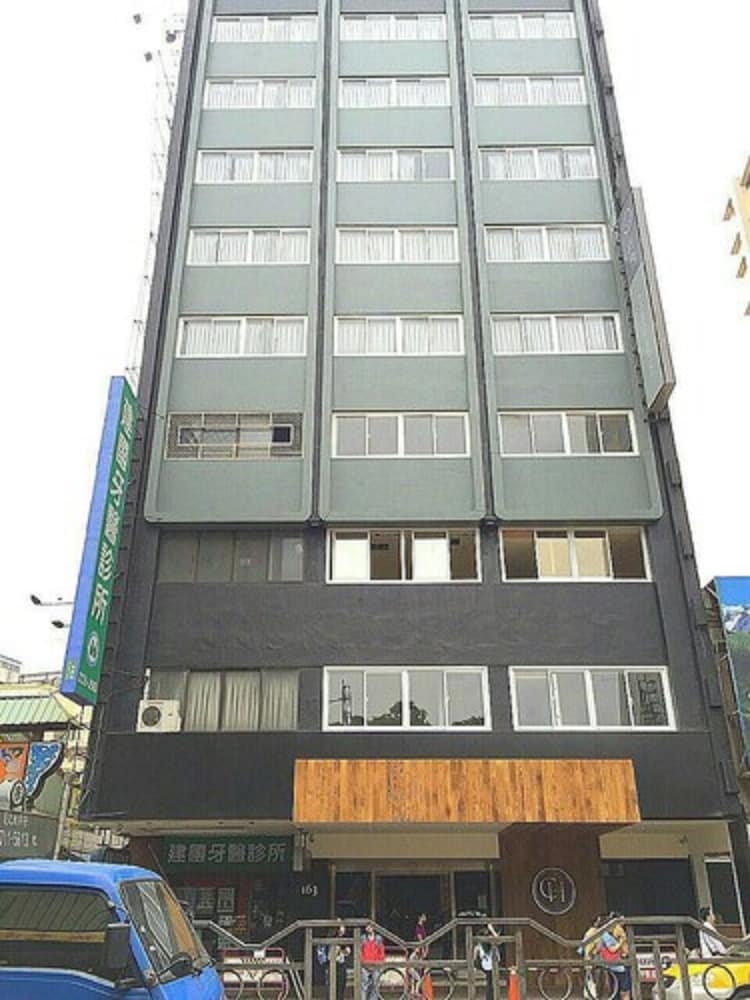 숙박 시설 입구