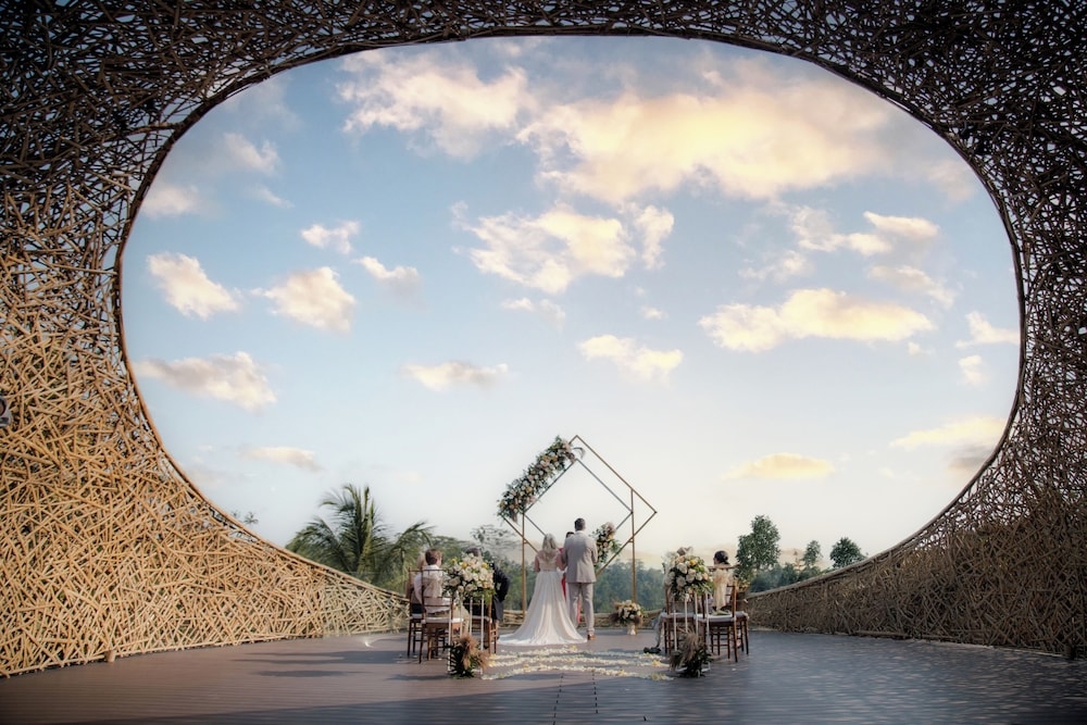 야외 결혼식 공간