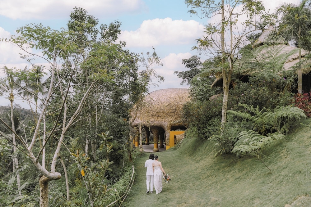 야외 결혼식 공간