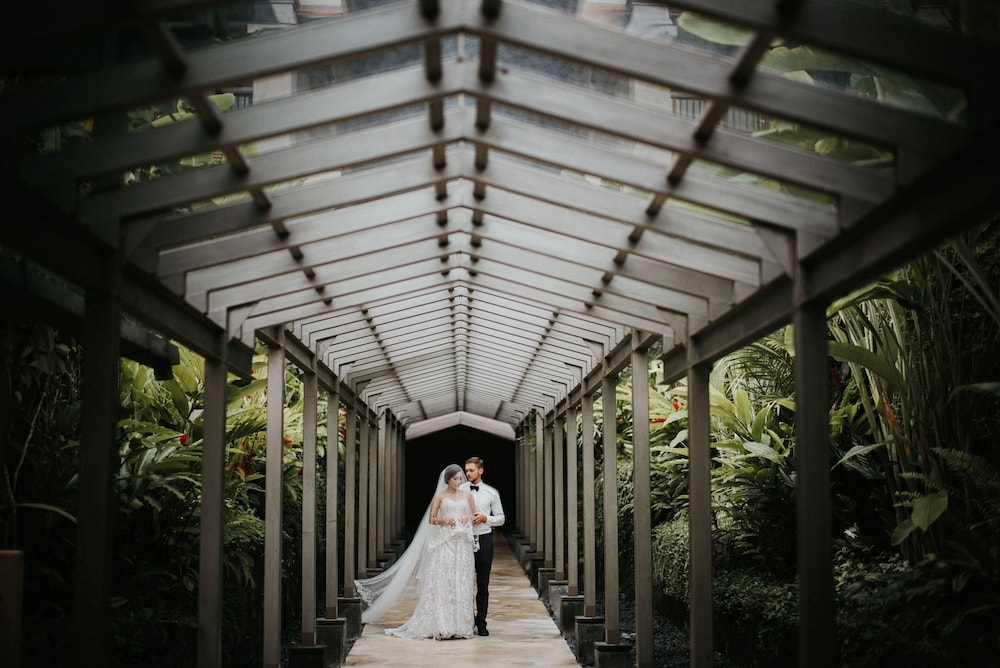 야외 결혼식 공간