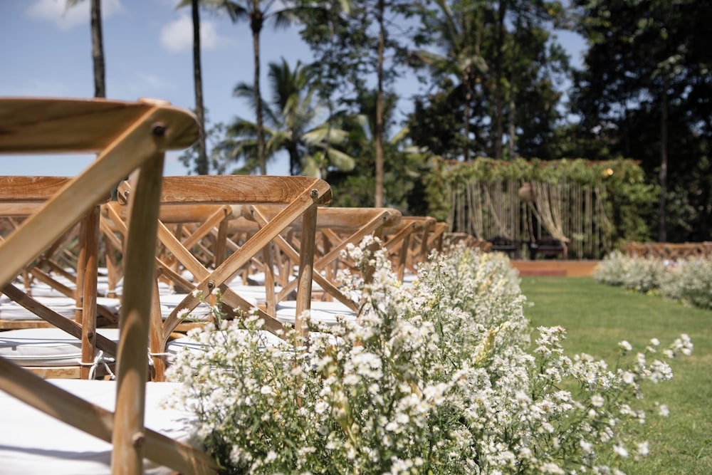 야외 결혼식 공간