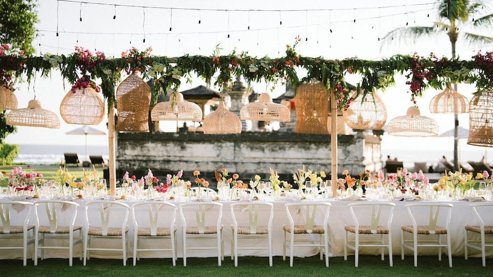 야외 결혼식 공간