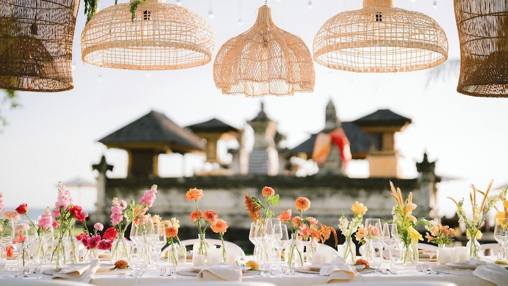 야외 결혼식 공간