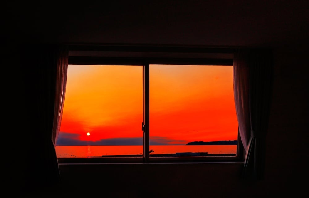 객실에서 보이는 전망