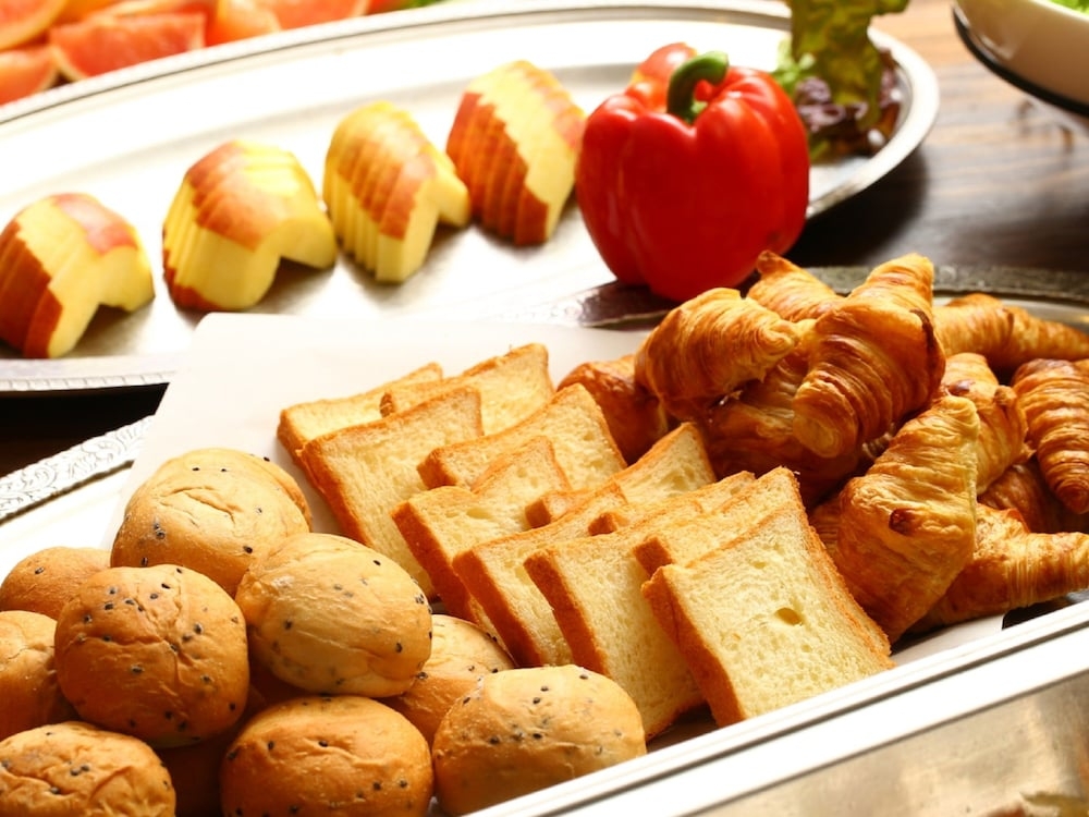 뷔페 아침 식사