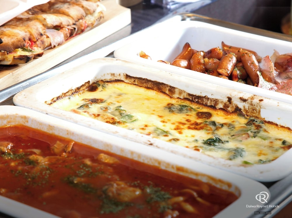 뷔페 아침 식사