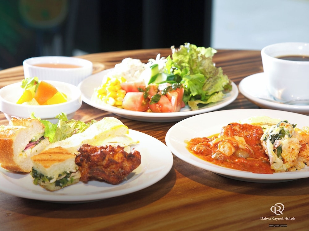 뷔페 아침 식사