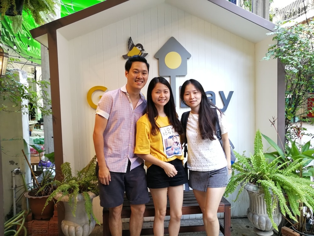 숙박 시설 입구