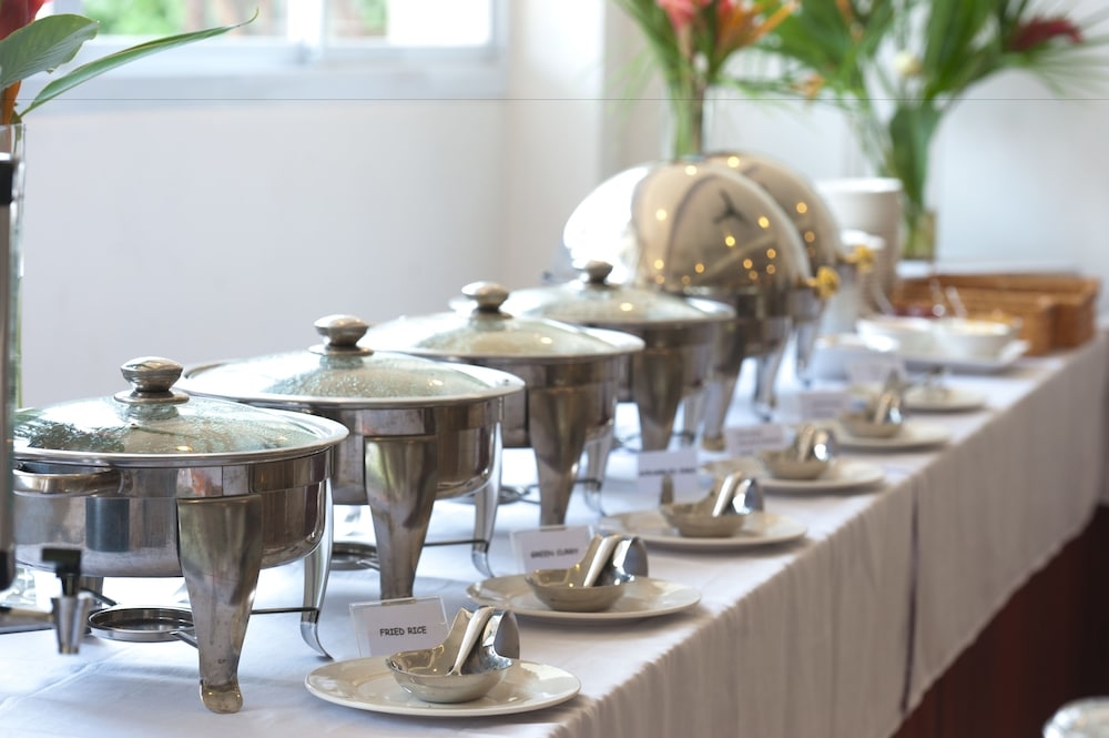 뷔페 아침 식사