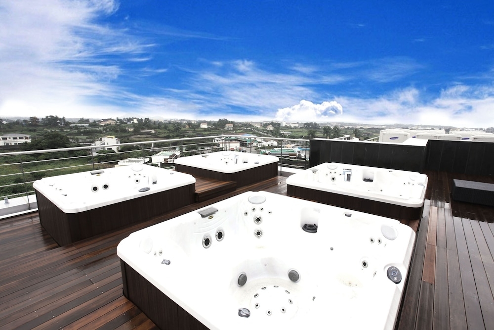 야외 스파 욕조