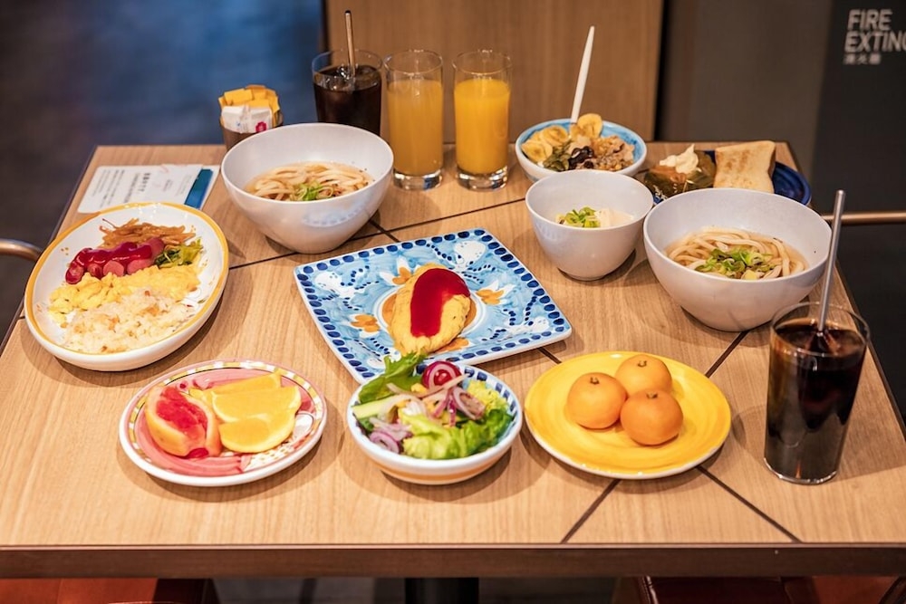 뷔페 아침 식사