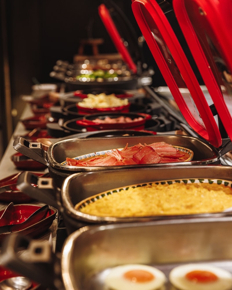 뷔페 아침 식사