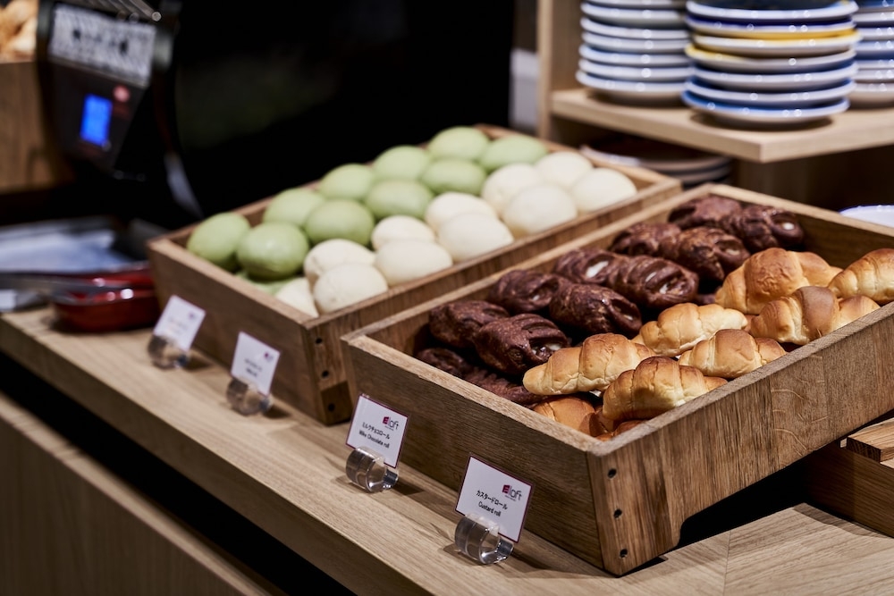 뷔페 아침 식사