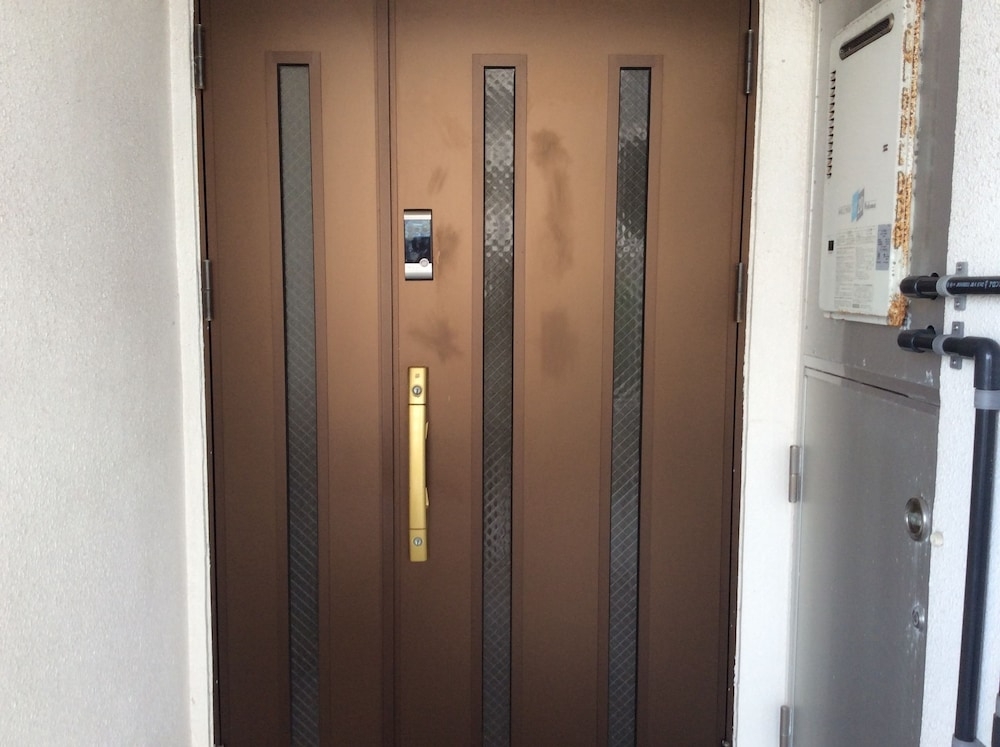 숙박 시설 입구