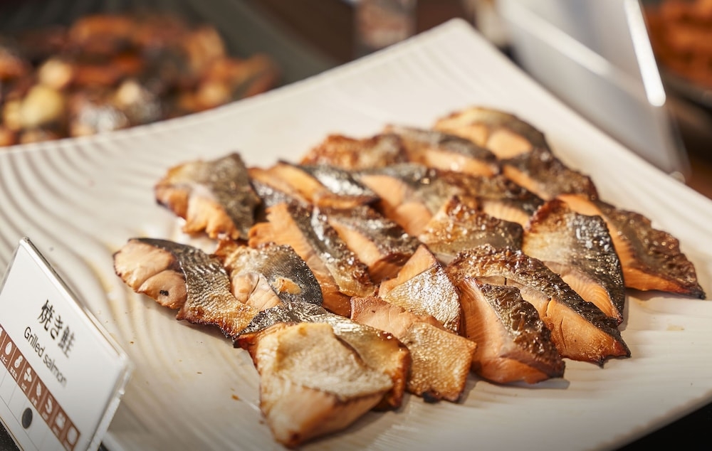 뷔페 아침 식사