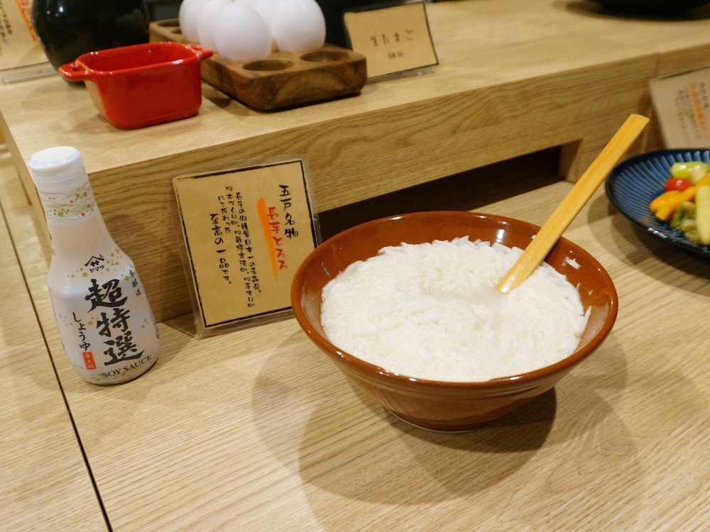 뷔페 아침 식사