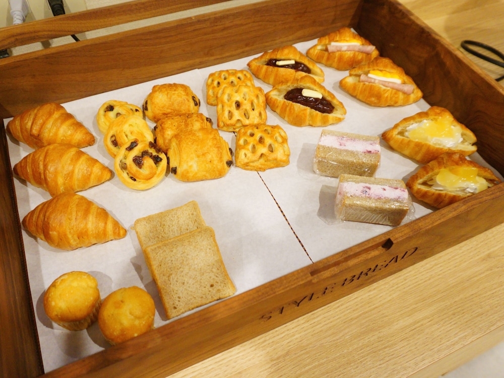 뷔페 아침 식사