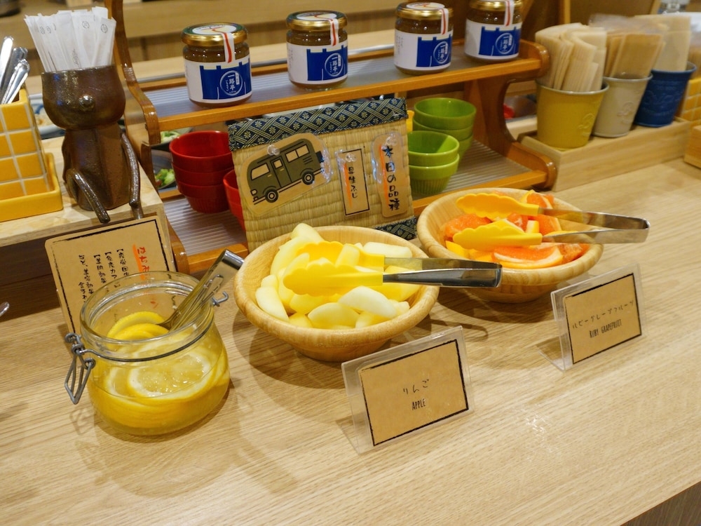 뷔페 아침 식사