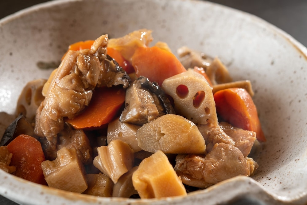 뷔페 아침 식사