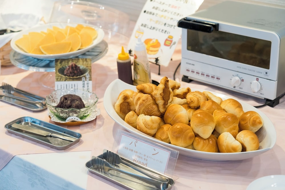 뷔페 아침 식사